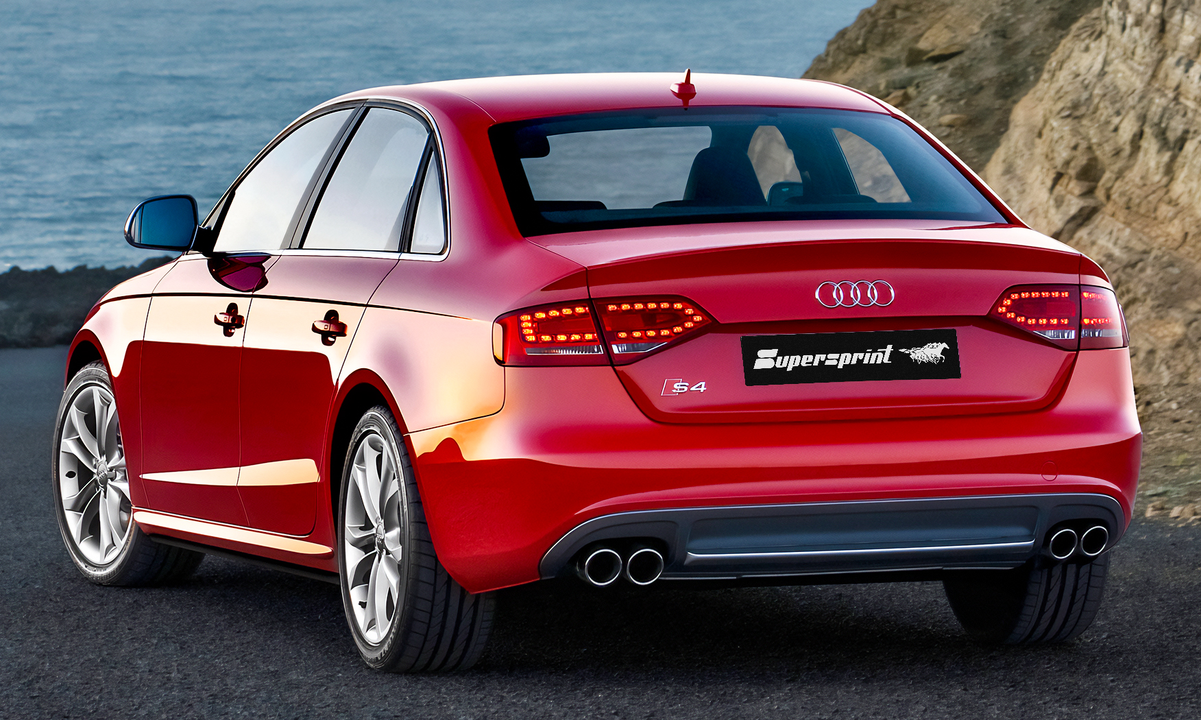 Supersprint Exhaust for AUDI S4 QUATTRO (Sedan + Avant) 3.0 TFSI V6 (333 Hp) 2007 -> 2015